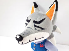 Load image into Gallery viewer, Handmade Dobie the wolf plush
