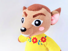 Load image into Gallery viewer, Handmade custom Deirdre the deer plush
