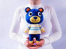 Load image into Gallery viewer, Handmade custom Poncho the cub bear plush
