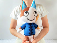 Load image into Gallery viewer, Handmade custom Purrl the cat plush
