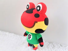Load image into Gallery viewer, Handmade custom Drift the frog plush
