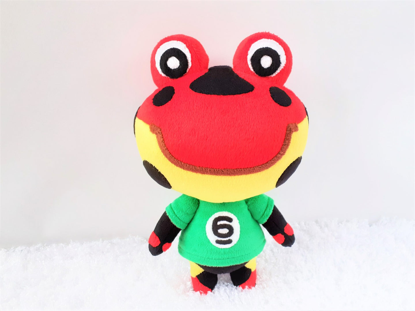 Handmade Stuffed Frog Toy