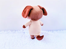 Load image into Gallery viewer, Handmade custom Bea the dog plush
