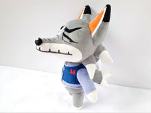 Load image into Gallery viewer, Handmade Dobie the wolf plush
