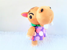Load image into Gallery viewer, Custom Bubbles the hippo plush
