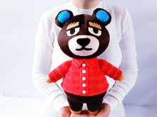 Load image into Gallery viewer, Handmade custom Grizzly the bear plush
