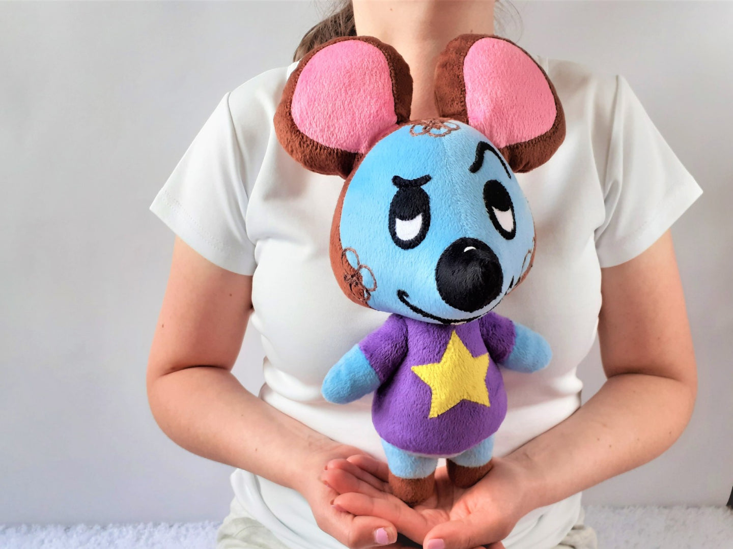 Custom Moose the mouse plush