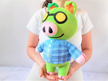 Load image into Gallery viewer, Handmade custom Cobb the pig plush
