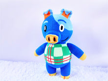 Load image into Gallery viewer, Handmade custom Hugh the pig Animal Crossing plush
