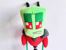 Load image into Gallery viewer, Handmade custom Red and Purple plushies
