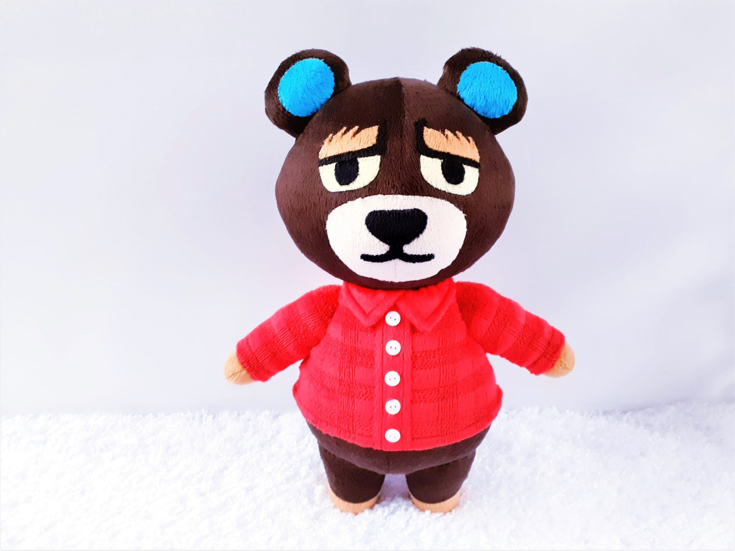 Handmade custom Grizzly the bear plush