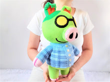 Load image into Gallery viewer, Handmade custom Cobb the pig plush
