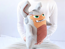 Load image into Gallery viewer, Custom Earth Slug plush Slugterra toy
