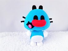 Load image into Gallery viewer, Funny blue cat plush
