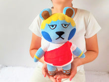 Load image into Gallery viewer, Handmade custom Klaus the bear plush
