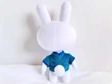 Load image into Gallery viewer, Handmade custom Ruby the rabbit plush home decor
