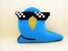 Load image into Gallery viewer, Handmade custom Party Parrot plush
