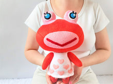 Load image into Gallery viewer, Custom Puddles the frog plush
