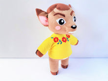 Load image into Gallery viewer, Handmade custom Deirdre the deer plush
