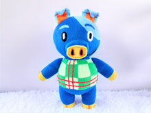 Load image into Gallery viewer, Handmade custom Hugh the pig Animal Crossing plush
