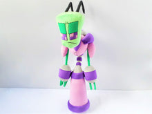 Load image into Gallery viewer, Handmade custom Red&amp;Purple plushies
