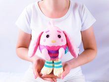 Load image into Gallery viewer, Handmade custom Easter Bunny plush
