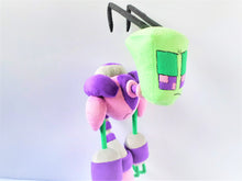 Load image into Gallery viewer, Handmade custom Red&amp;Purple plushies
