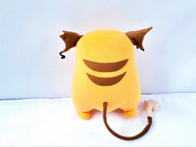 Load image into Gallery viewer, Handmade custom Fat Raichu plush from drawing
