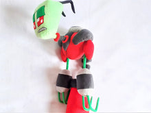 Load image into Gallery viewer, Handmade custom Red and Purple plushies
