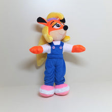 Load image into Gallery viewer, Handmade custom Coco Bandicoot the fox plush
