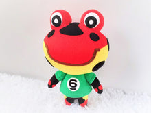Load image into Gallery viewer, Handmade custom Drift the frog plush

