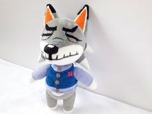 Load image into Gallery viewer, Handmade Dobie the wolf plush
