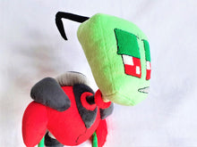 Load image into Gallery viewer, Handmade custom Red&amp;Purple plushies
