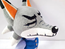 Load image into Gallery viewer, Handmade Dobie the wolf plush
