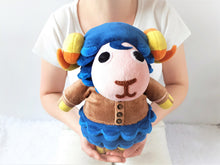 Load image into Gallery viewer, Handmade custom Eunice the sheep plush
