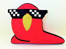 Load image into Gallery viewer, Handmade custom Party Parrot plush
