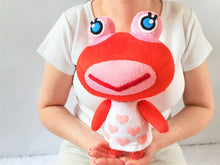 Load image into Gallery viewer, Custom Puddles the frog plush
