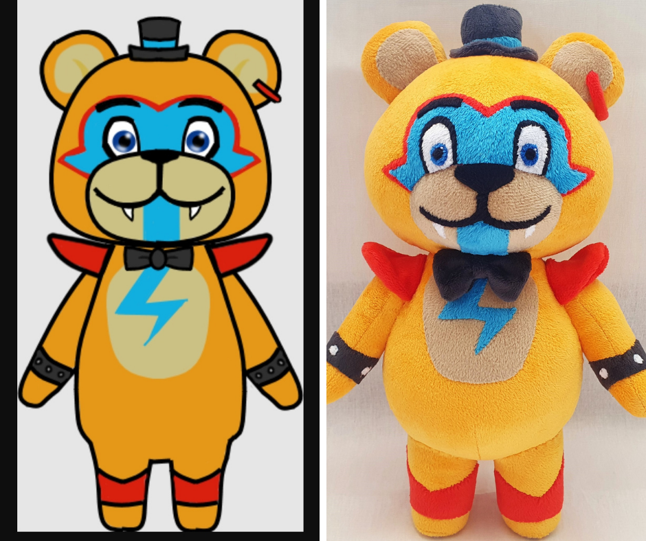 Custom Glitchtrap plush Vanny – AnnushkaToys Custom plush