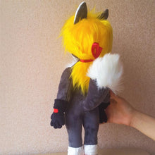 Load image into Gallery viewer, Custom plush from the picture Elodie the Jackal home decor
