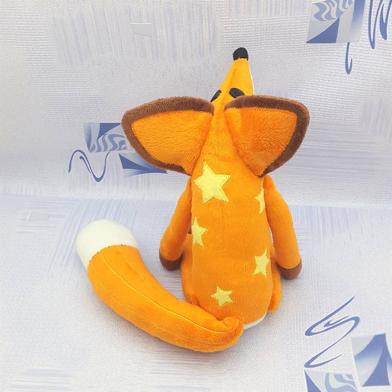 The hot little prince fox plush COLLECTOR PLUSH handmade