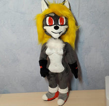 Load image into Gallery viewer, Custom plush from the picture Elodie the Jackal home decor
