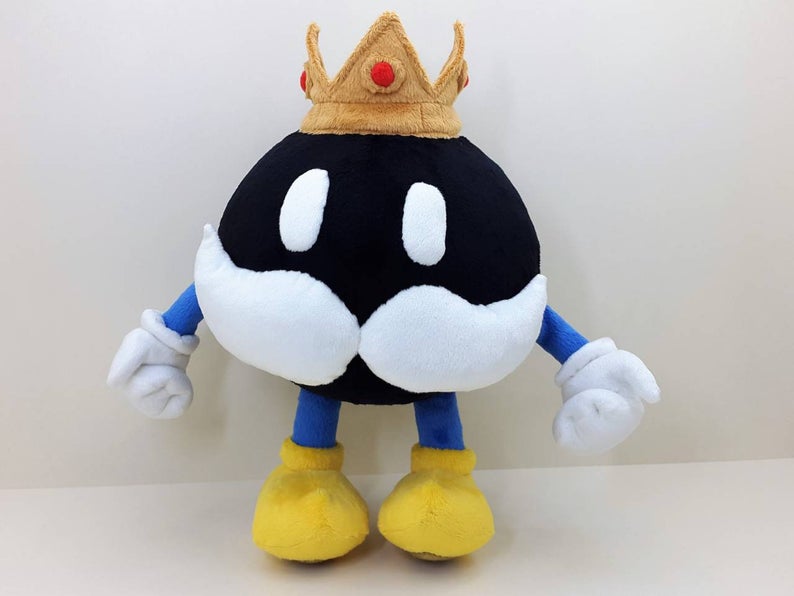 Custom King Bob-omb plush