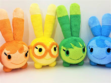 Load image into Gallery viewer, Handmade custom Squeaky Peepers Set of 8 minky plushies
