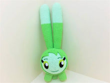 Load image into Gallery viewer, Set of  8 crochet handmade squeaky peepers plushies
