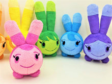 Load image into Gallery viewer, Handmade custom Squeaky Peepers Set of 8 minky plushies
