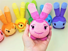 Load image into Gallery viewer, Handmade custom Squeaky Peepers Set of 8 minky plushies
