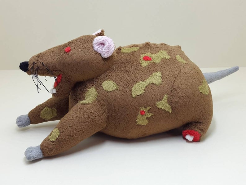 Custom Rat handmade plush