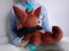 Load image into Gallery viewer, Custom Shiny Zorua plush
