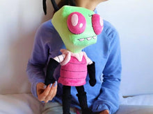 Load image into Gallery viewer, Custom Invader Zim plush and others
