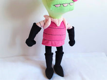 Load image into Gallery viewer, Custom Invader Zim plush and others
